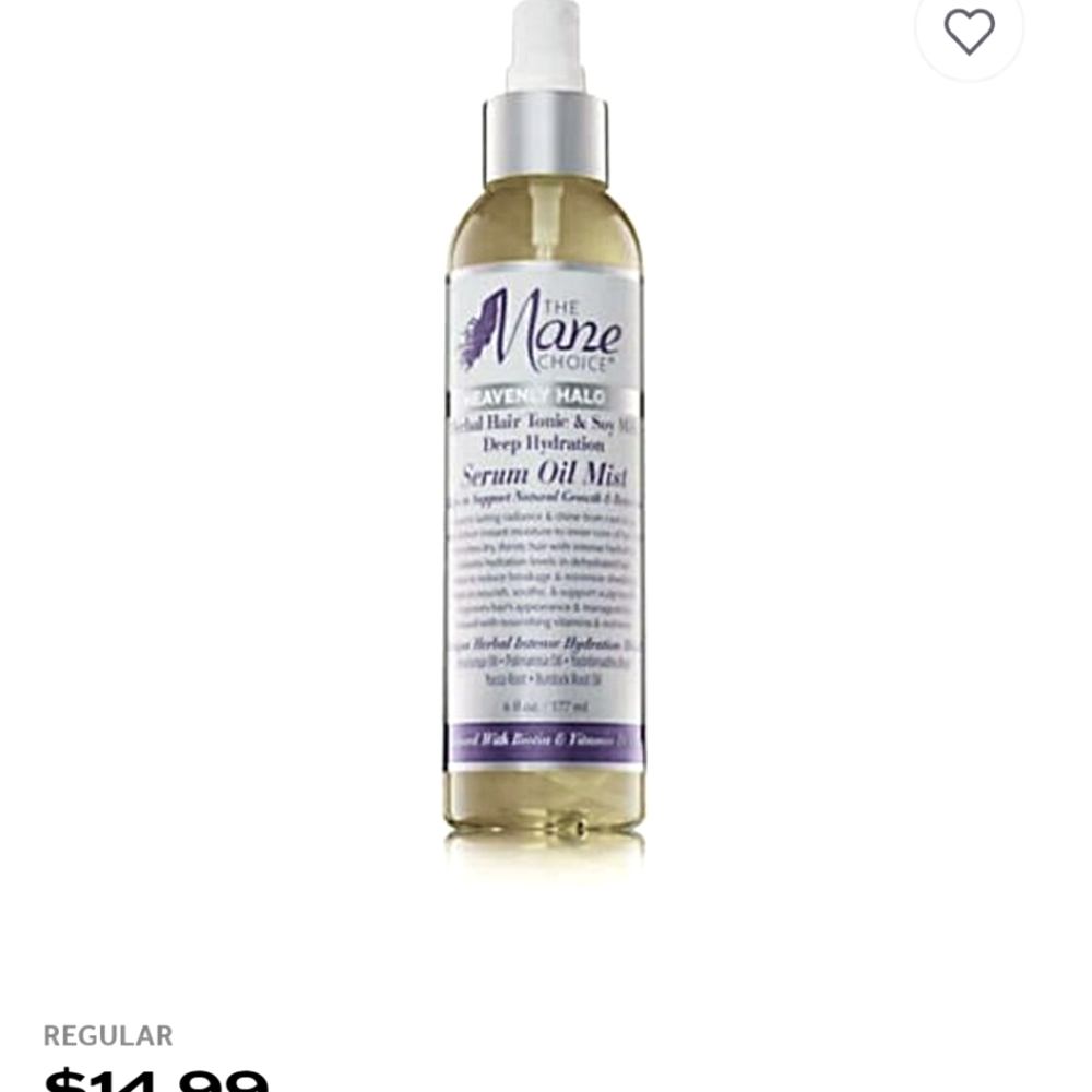 Mane Choice heavenly serum oil mist